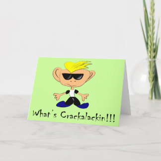 Cuál es tarjeta de felicitación de Crackalackin