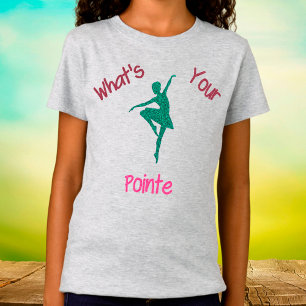 ¿Cuál es tu camiseta de baile de punta?