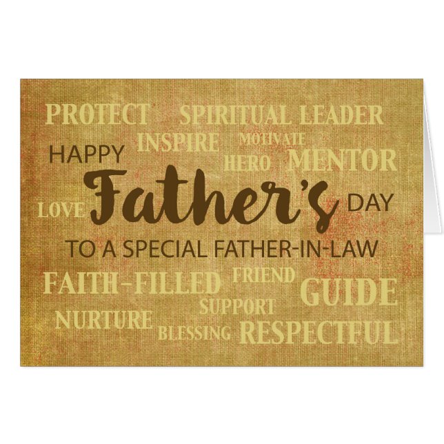 Cualidades del Día del Padre Religioso (Anverso (Horizontal))