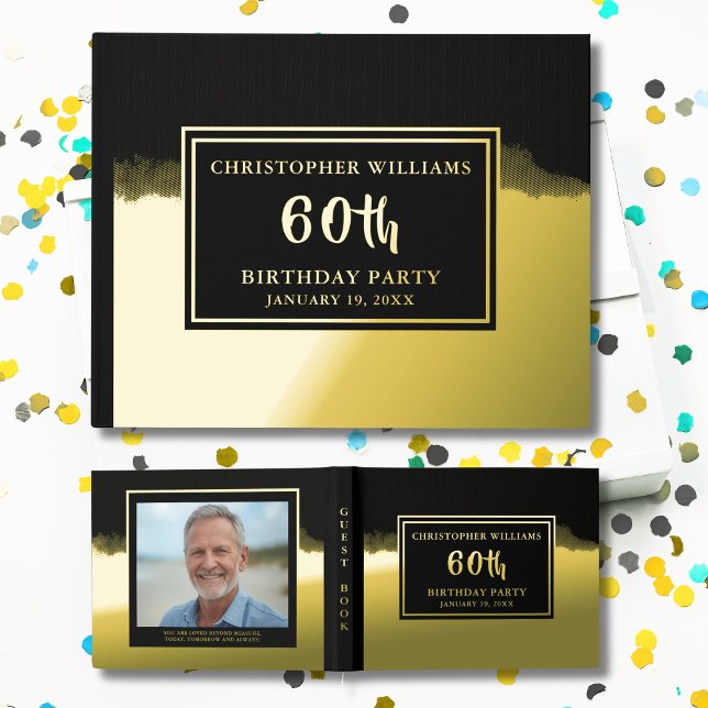 Cualquier anciano libro de invitados de cumpleaños (Subido por el creador)