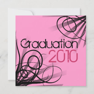 Cualquier año- Invitación a la fiesta de graduació