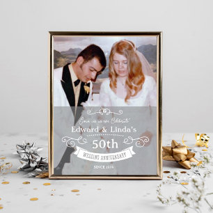 CUALQUIER AÑO - Invitación de aniversario de bodas