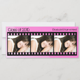 Cualquier año ~ Invitación de graduación de pelícu