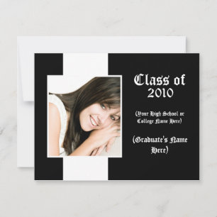 Cualquier año ~ Invitación de graduación tradicion