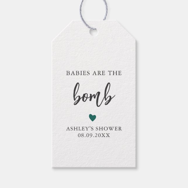 Cualquier bebé de color es la etiqueta de la bomba (Anverso)