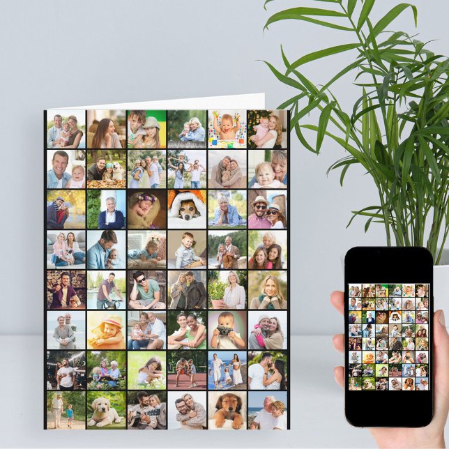 Cualquier Collage de fotos de edad 49 Foto Tarjeta (Subido por el creador)