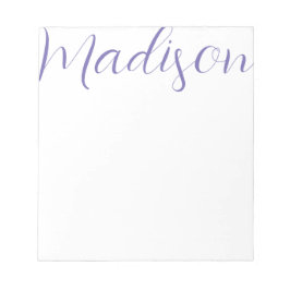 Cualquier color - Bloc de notas de nombre de scrip