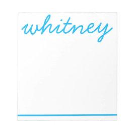 Cualquier color - Bloc de notas personalizado con 