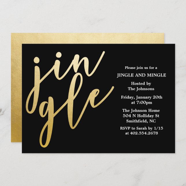 CUALQUIER COLOR - Invitación a vacaciones de jingl (Anverso / Reverso)