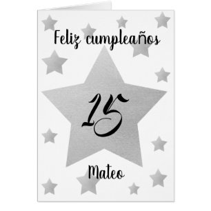 Cualquier cumpleaños español de edad