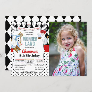 CUALQUIER EDAD - Alicia en la invitación al cumple