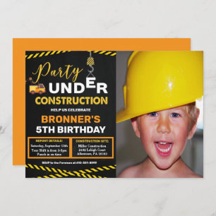 CUALQUIER EDAD - En construcción Invitación por cu
