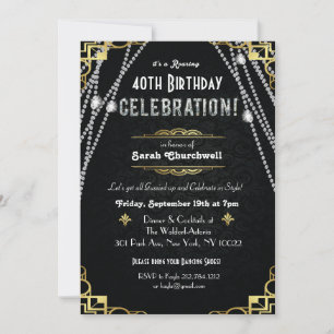 CUALQUIER EDAD - Gran Invitación de Cumpleaños Art