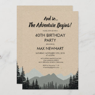 CUALQUIER EDAD - Invitación a la fiesta de cumplea