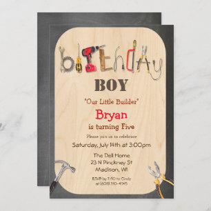 CUALQUIER EDAD - Invitación al cumpleaños de Boy T