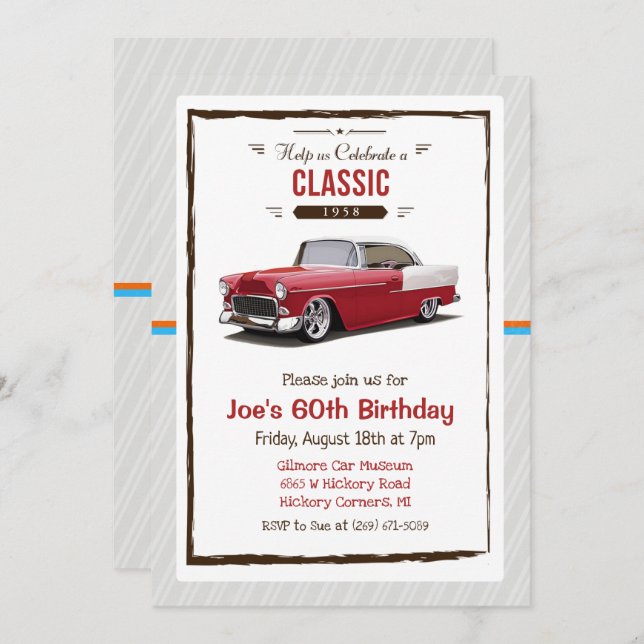 CUALQUIER EDAD - Invitación al cumpleaños de la co (Anverso / Reverso)