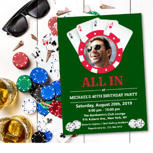 CUALQUIER EDAD - Invitación al cumpleaños de la fo