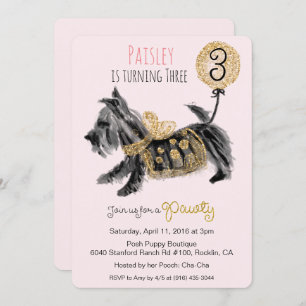 CUALQUIER EDAD - Invitación al cumpleaños de un pe