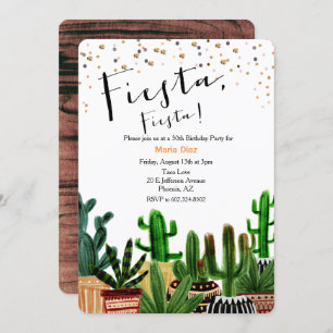 CUALQUIER EDAD - Invitación de cumpleaños a Fiesta