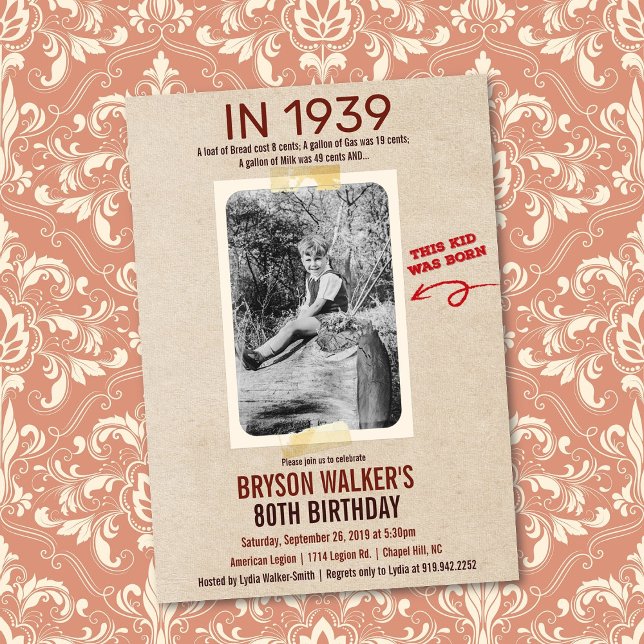 CUALQUIER EDAD - Invitación de cumpleaños a la fot (Subido por el creador)