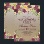 CUALQUIER EDAD - Invitación de cumpleaños con sabo<br><div class="desc">CUALQUIER EDAD - Invitación de cumpleaños con sabor a vintage</div>