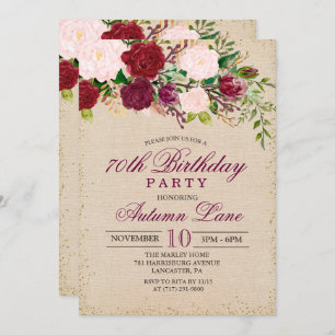 CUALQUIER EDAD - Invitación de cumpleaños con sabo