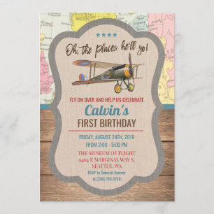 CUALQUIER EDAD - Invitación de cumpleaños del niño