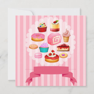 Cualquier evento dulce invitación