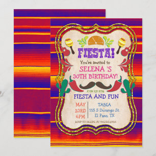 CUALQUIER EVENTO - Invitación a la Fiesta Mexicana