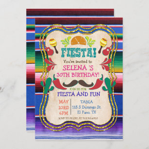 CUALQUIER EVENTO - Invitación a la Fiesta Mexicana