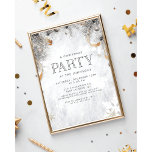 CUALQUIER EVENTO - Invitación a Winter Wonderland<br><div class="desc">Invitación Purpurina de Navidades de vacaciones de invierno de Silver Wonderland Salven a Boda de cumpleaños Baby Shower Frost Snowflake Baubles</div>