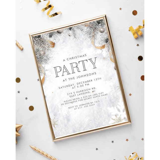 CUALQUIER EVENTO - Invitación a Winter Wonderland (Subido por el creador)