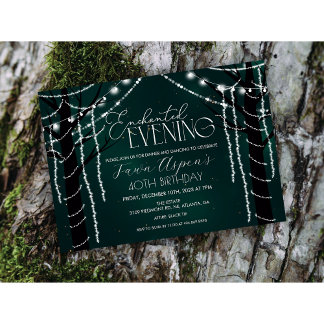 CUALQUIER EVENTO - Invitación al Bosque Encantado