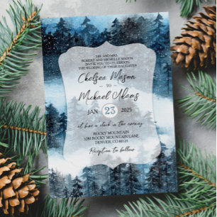 CUALQUIER EVENTO - Invitación de Bosque de Inviern