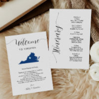 Cualquier icono de bienvenida de Boda de Virginia 