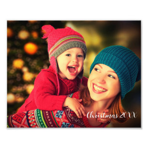 Cualquier impresión de foto personalizada fechada 