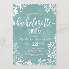 Cualquier invitación a la fiesta de la carta de fo