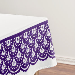 Cualquier mantel de encaje de cráneo de color