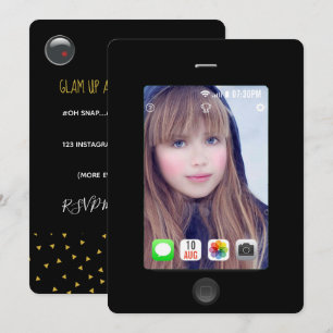 Cualquier ocasión Selfie Fiesta añadir invitación