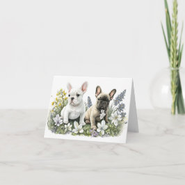 Cualquier ocasión Tarjeta de felicitación Perros F