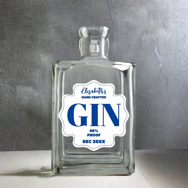 Cualquier Pegatina Gin personalizado de color (Subido por el creador)