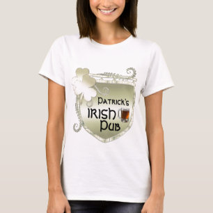 Cualquier persona camiseta irlandesa del Pub