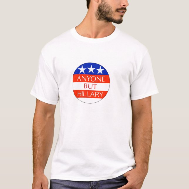 Cualquier persona pero camisa de Hillary (Anverso)
