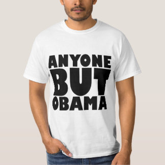 Cualquier persona pero camiseta de Obama