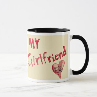 Cualquier persona pero yo mi novia - taza