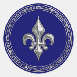 Cualquier Sello para sobres de color y flor platea