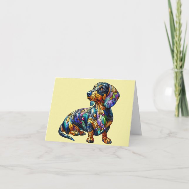 Cualquier tarjeta de Dachshund de ocasión (Anverso)