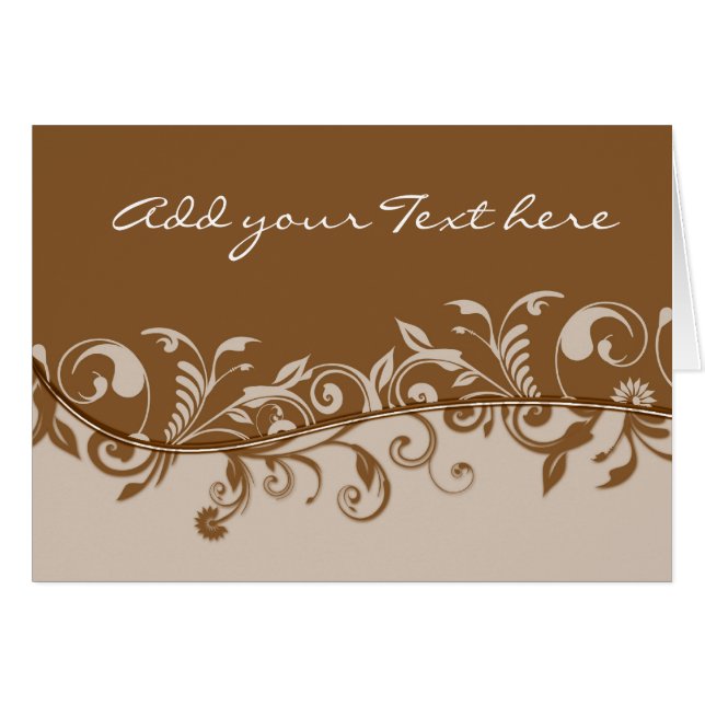 Cualquier tarjeta de ocasión Gracias, cumpleaños,  (Anverso (Horizontal))