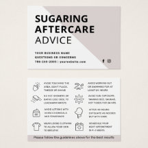 Cualquier tarjeta de postcuidado para la extracció