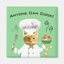 ¡Cualquiera Puede Cocinar! imán de refrigerador Ki